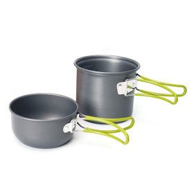2 In 1 Outdoor Camping Cookware Picnic Portable Pot