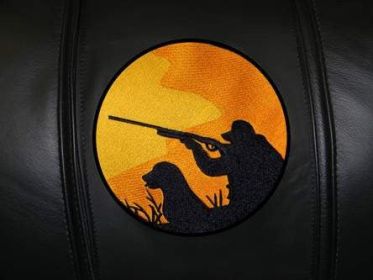 Hunter with Dog Logo Panel